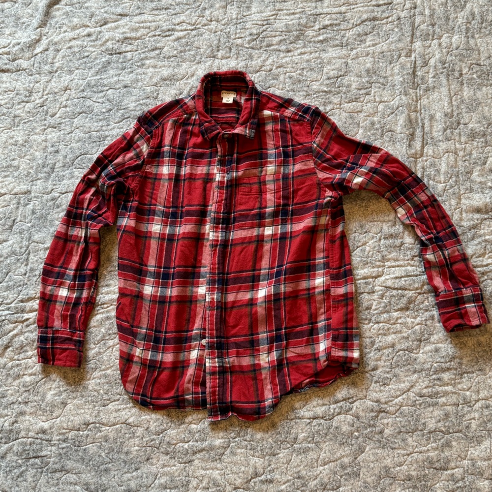 Boys Crewcuts flannel shirt. Size 12.